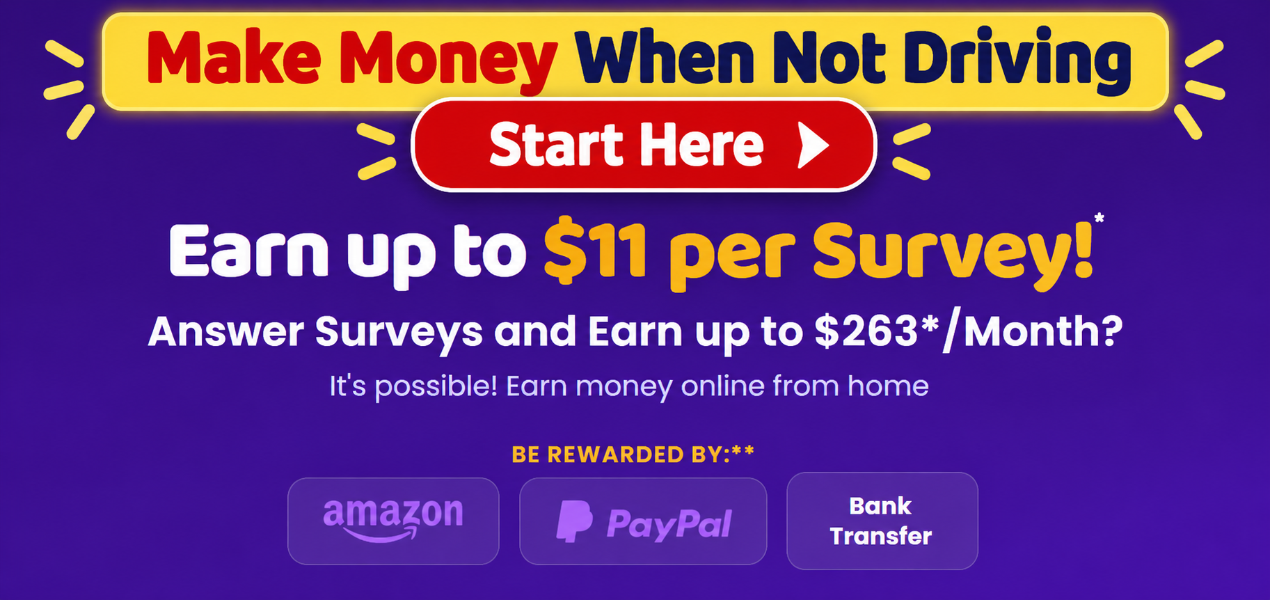 Make Money When Not Driving - Start Here